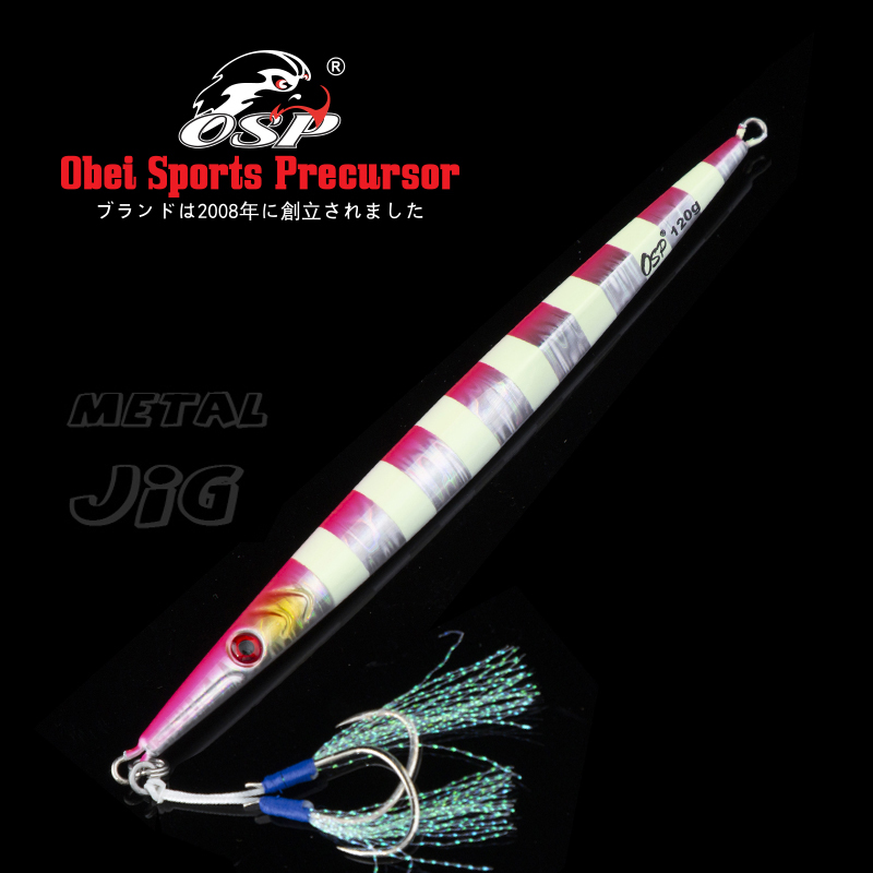 Fishing Lure Spoon - OSP 120-150g Metal Jigging Obei Sea