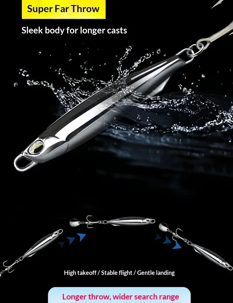 10Pcs Metal Casting Jig Spoon  - Fishing Lure Spoon ulasan dan harga