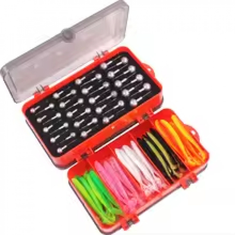 Fishing Jig Head Hook & Crank  - Fishing Lure Soft Plastic ulasan dan harga