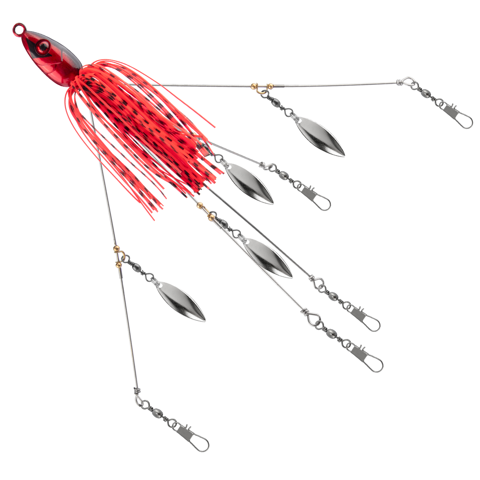16.5g 20g Alabama Umbrella Rig - Fishing Lure Blade Bait ulasan dan harga