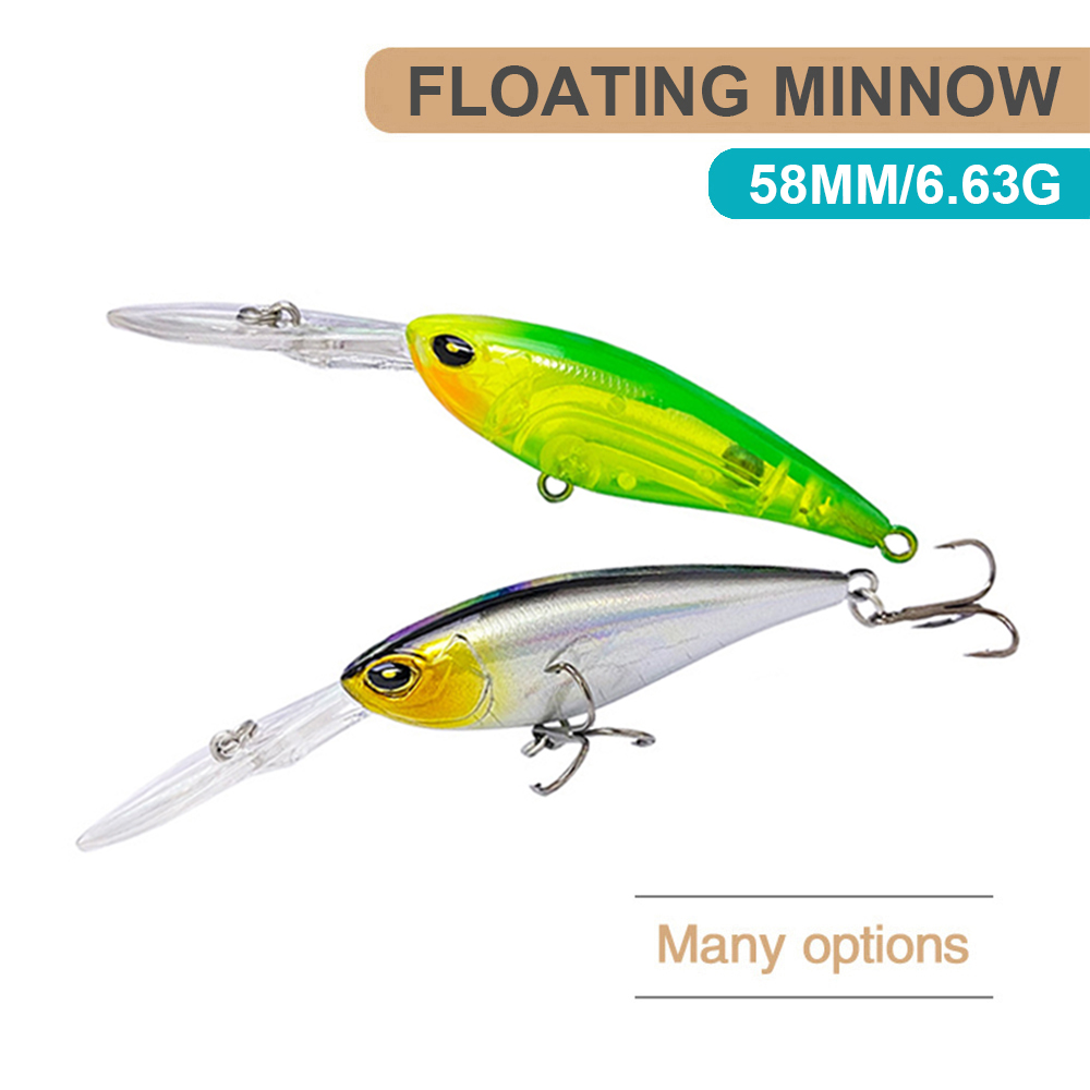 5.8cm 6.63g Fishing Lures Floa - Fishing Lure Jerkbait ulasan dan harga