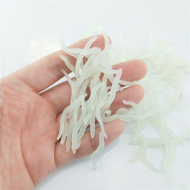 60pcs 4cm Fishing Silicone Lum - Fishing Lure Soft Plastic ulasan dan harga