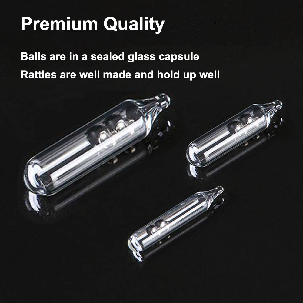 50Pcs 2 Balls Fishing Rattles  - Fishing Lure Spoon ulasan dan harga