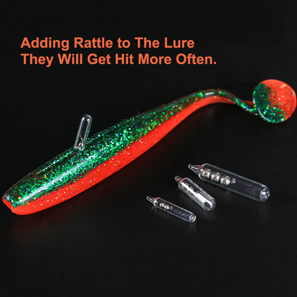 50Pcs 2 Balls Fishing Rattles  - Fishing Lure Spoon ulasan dan harga